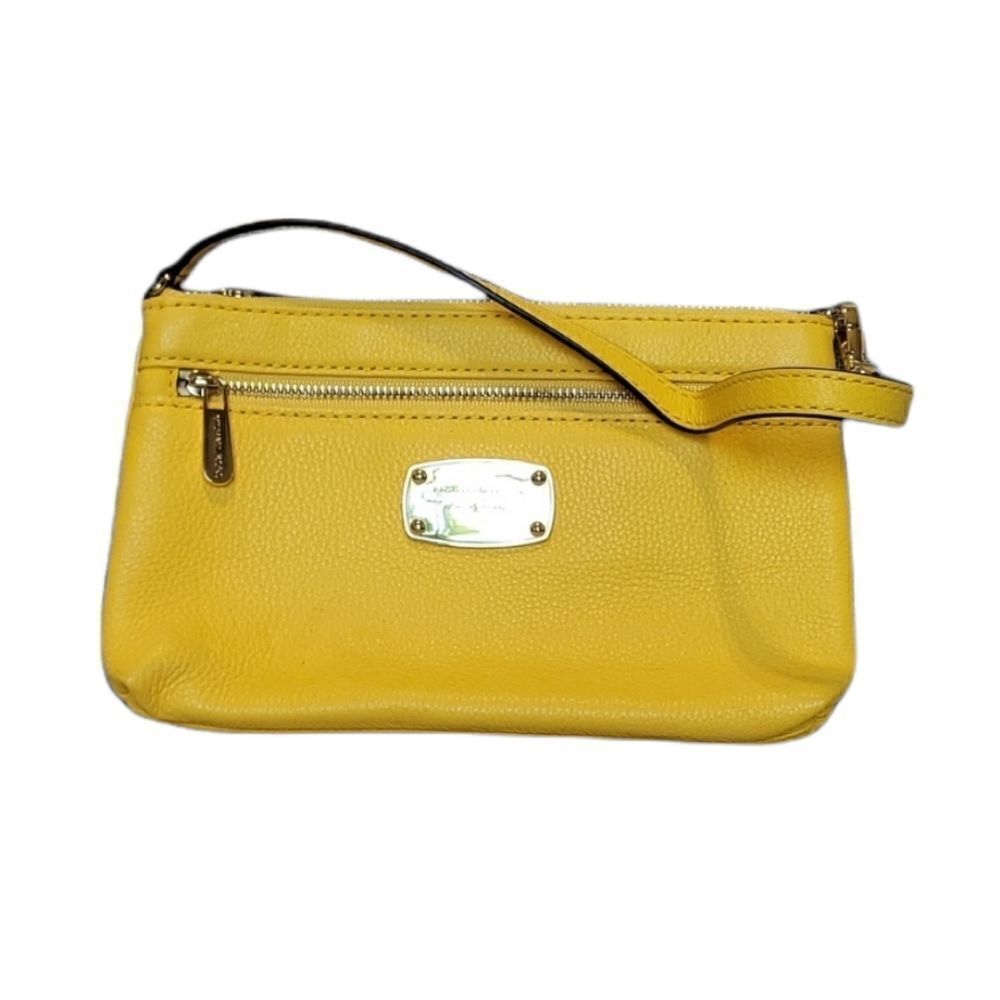 Michael Kors Yellow Wristlet
